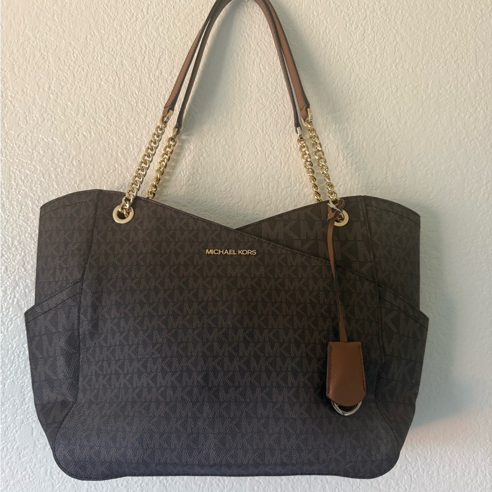 Michael Kors Brown Tote Bag